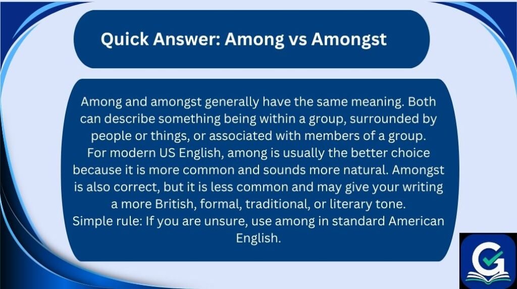 among vs amongst