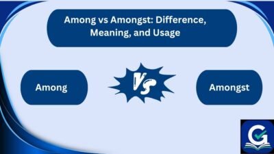 among vs amongst