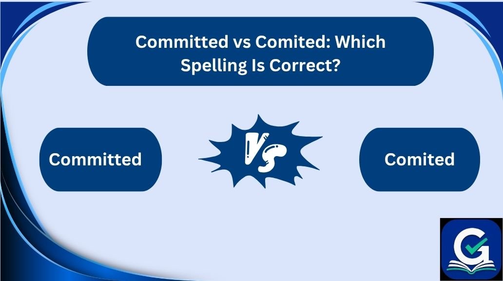 committed vs comited