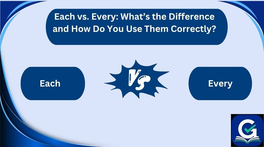 each vs every