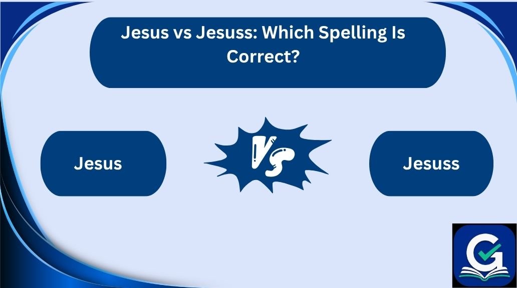 jesus vs jesuss