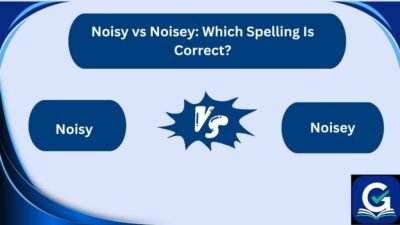 Noisy vs Noisey